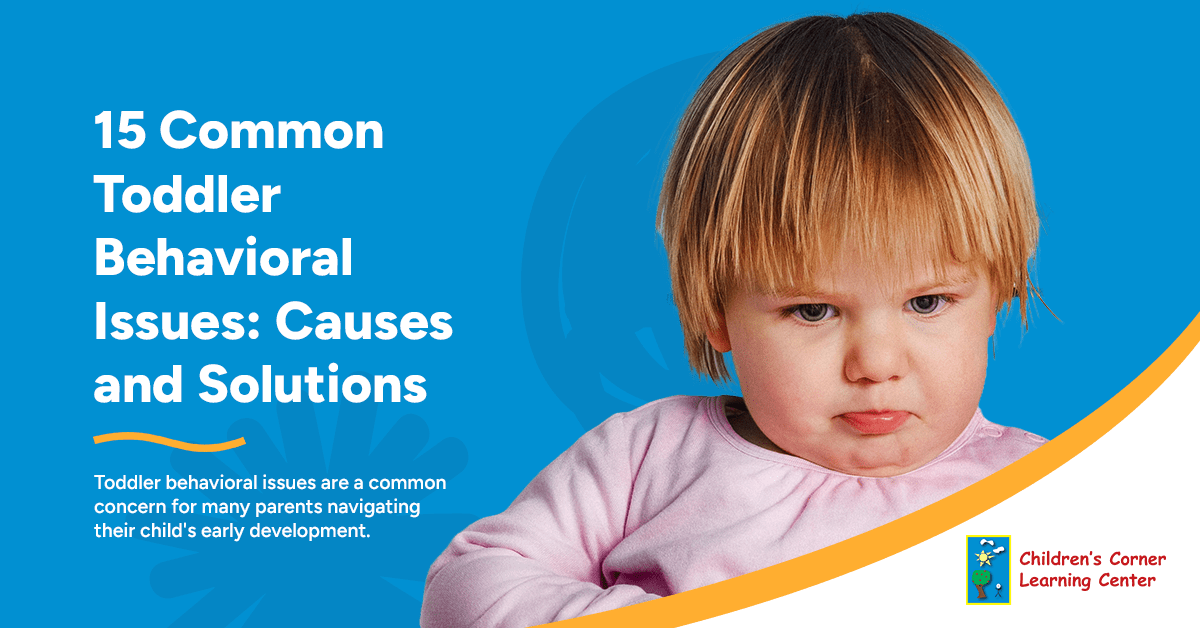 15 Common Toddler Behavioral Issues